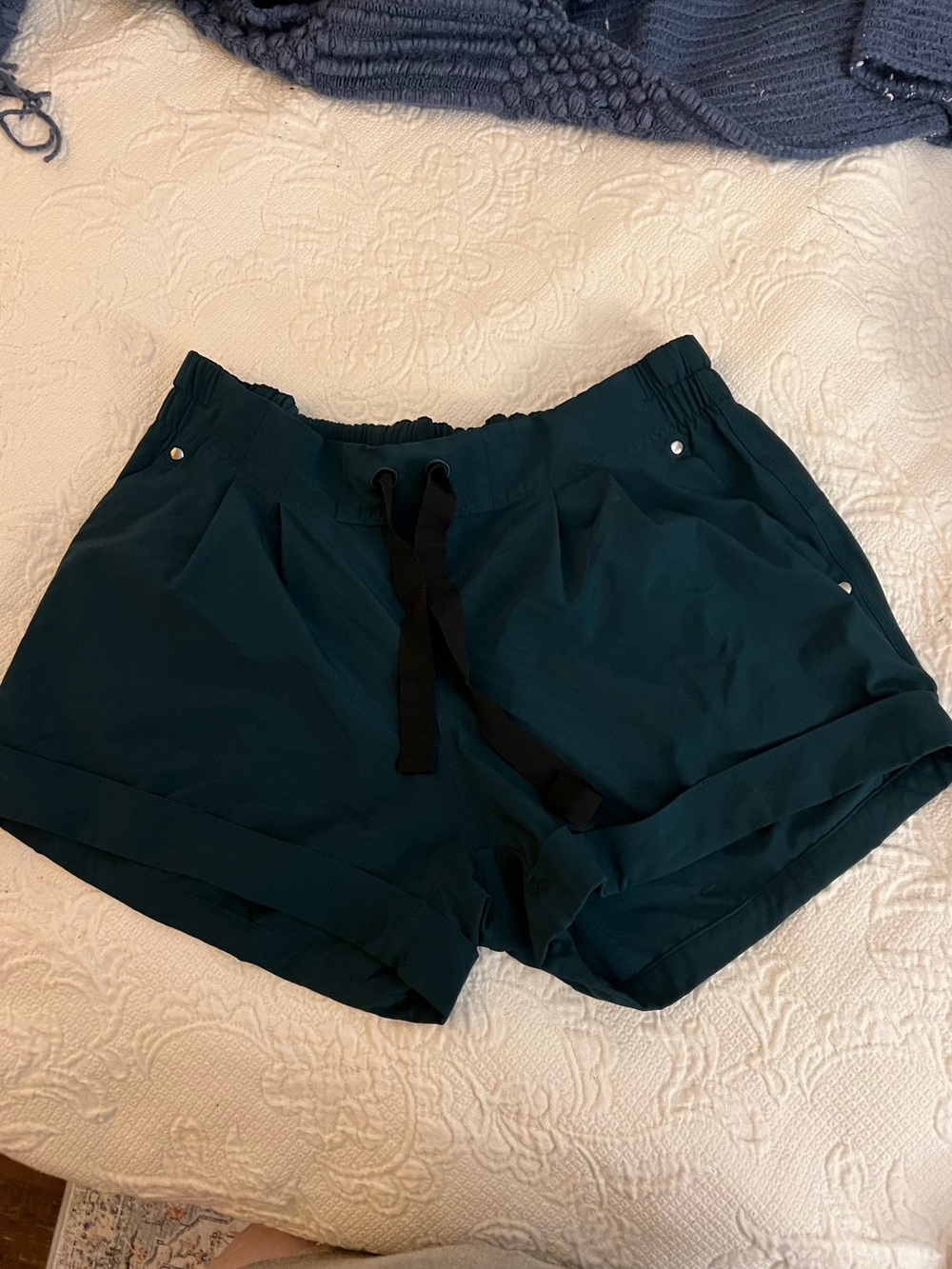 Dark green Lulu lemon shorts